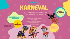 Dětský karneval v Hradci Králové